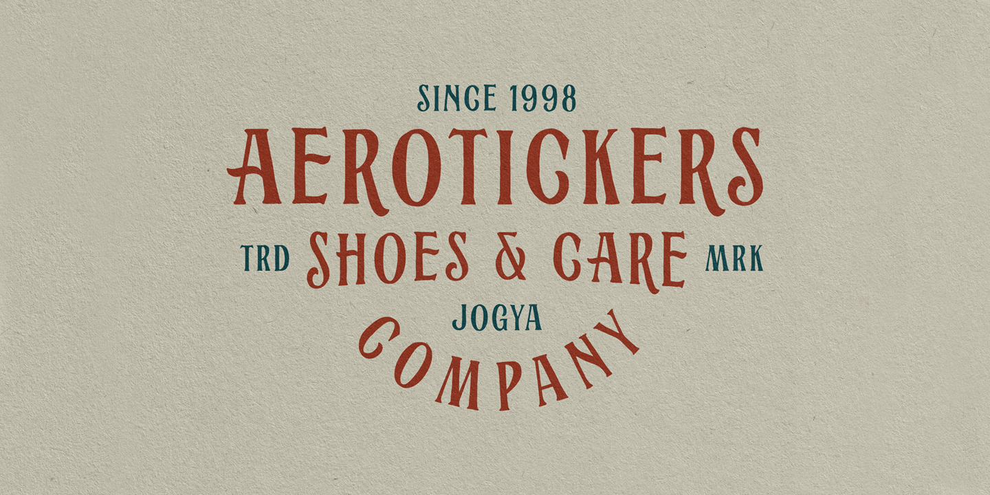 フォント Alburgone